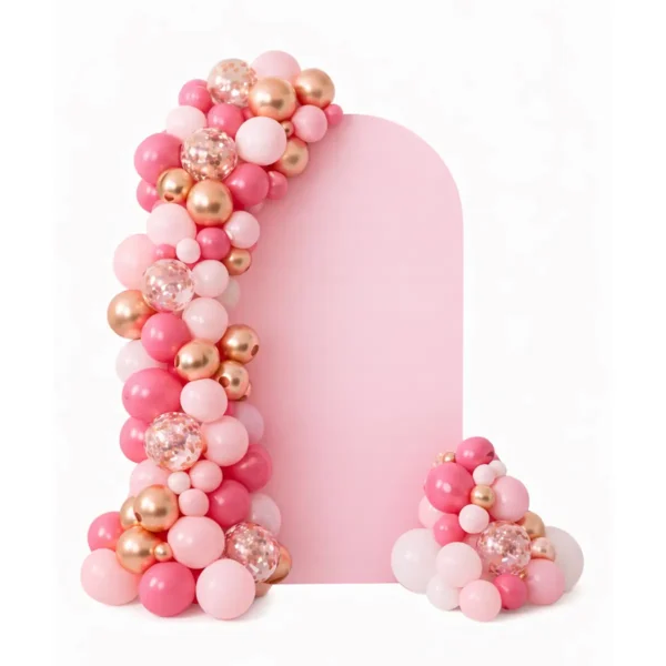 pink rose balloon garland kit 105 pcs