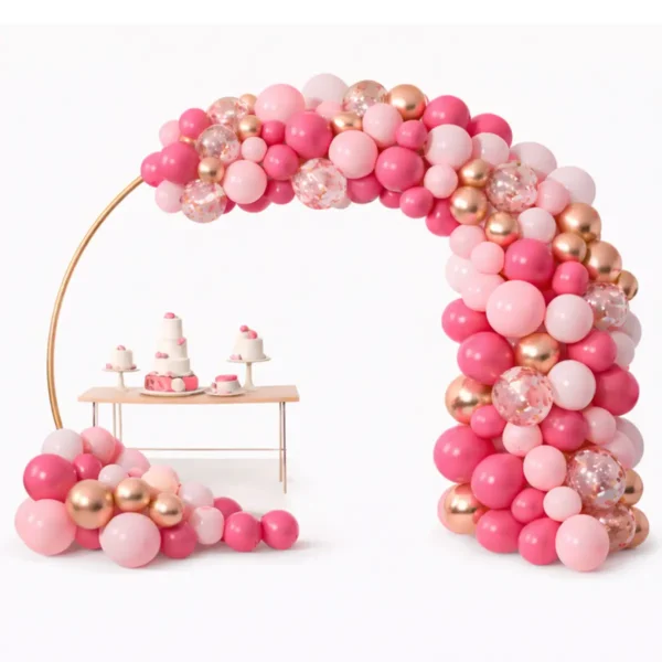 pink rose balloon garland kit 105 pcs