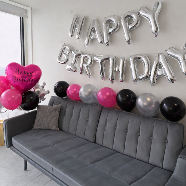 happy birthday balloon set 55 Pcs