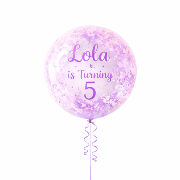 Custom Name Birthday Balloon