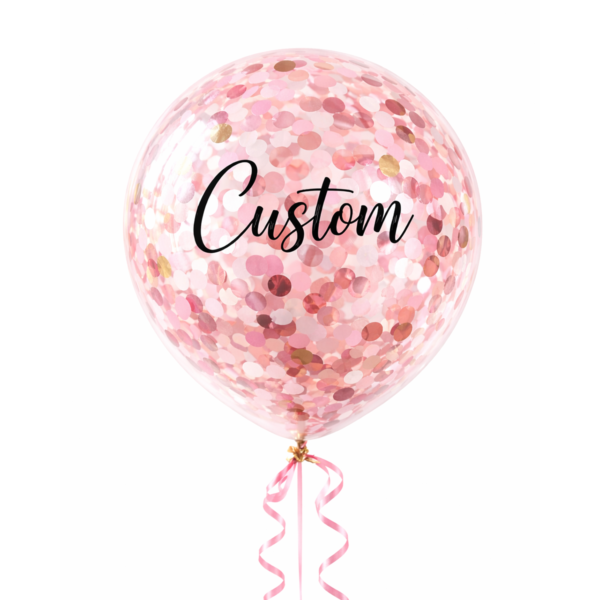 Personalized Birthday Confetti Balloon