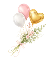 happy birthday balloon set 55 Pcs