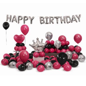 happy birthday balloon set 55 Pcs