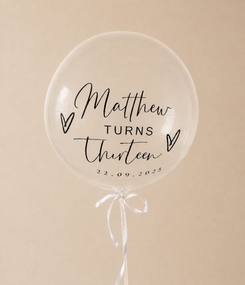 Custom Birthday Balloon Personalized
