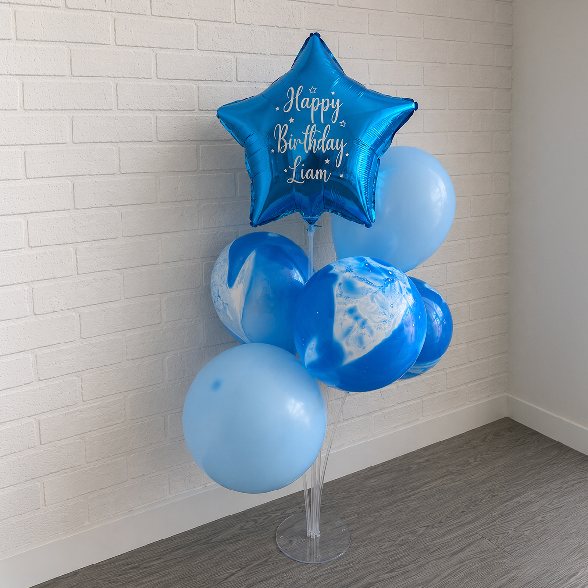 personalized birthday balloon set with name and star balloon personalized birthday balloon set with name and star balloon
