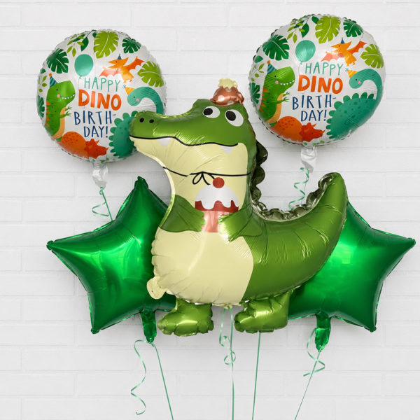 dinosaur balloon bouquet