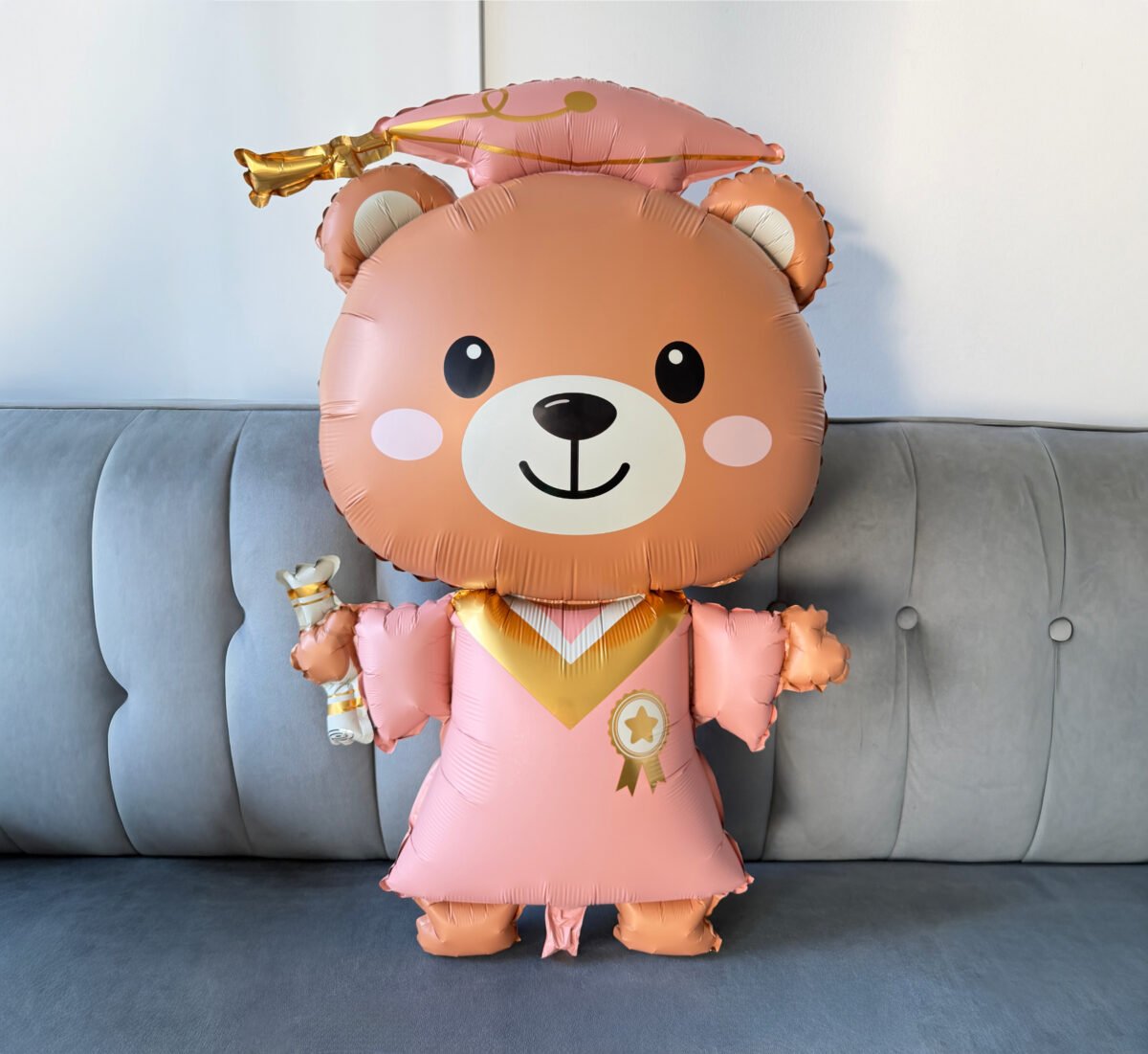 Graduation Girl Bear Foil Balloon 1 Pcs