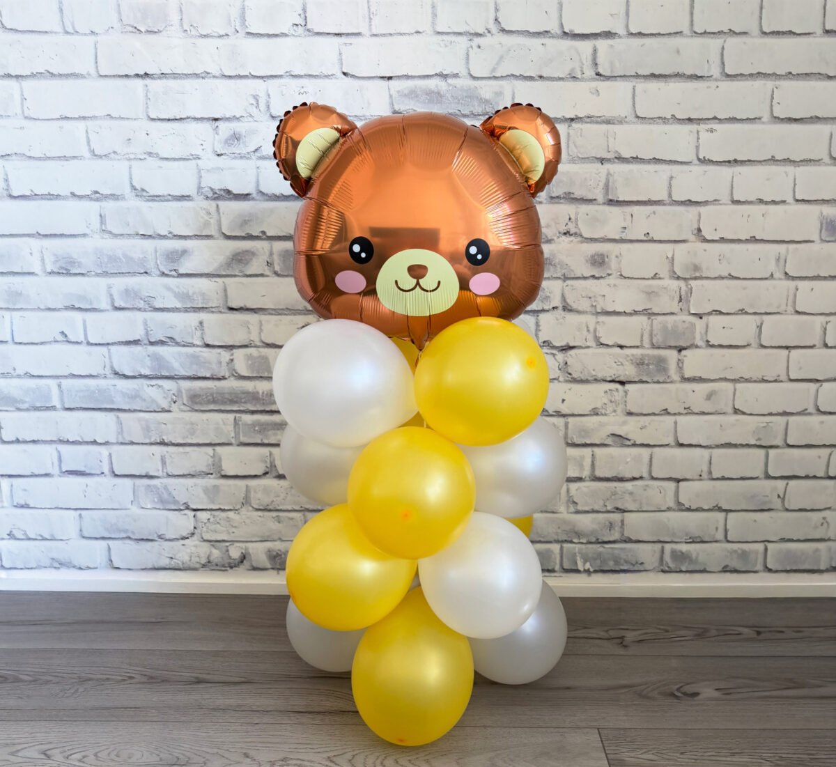 Teddy Bear Balloon Сolumn Garland