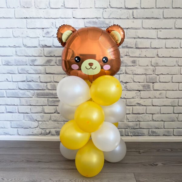 teddy-bear-balloon-сolumn-garland