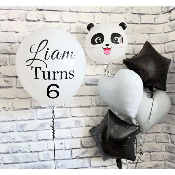 personalized-panda-balloon-set