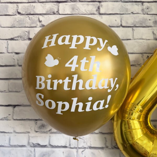 personalized-bee-birthday-balloon-set