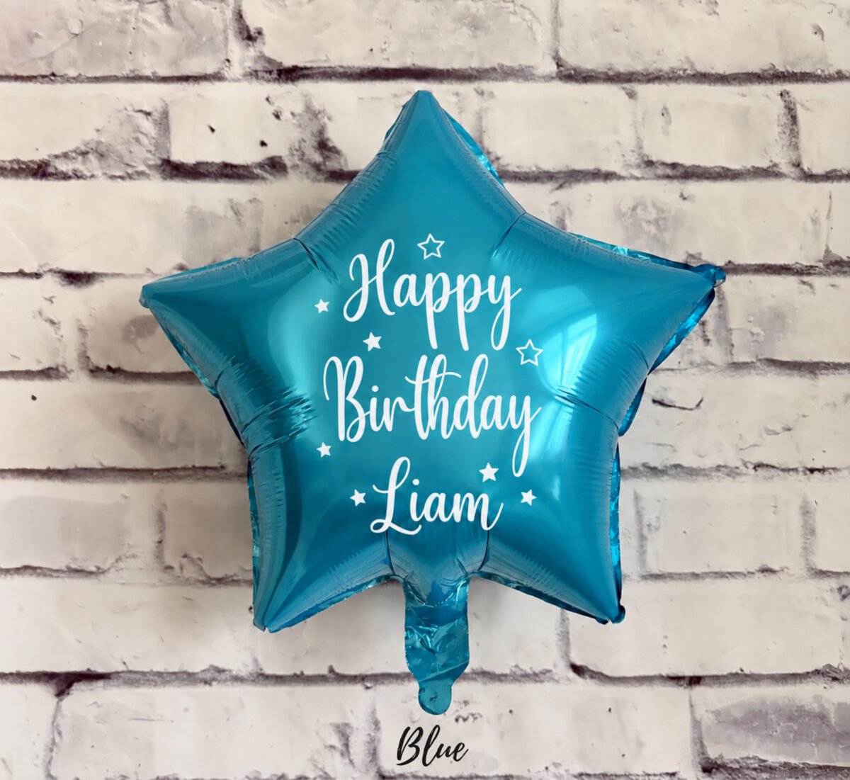 Personalized Star Birthday Balloon
