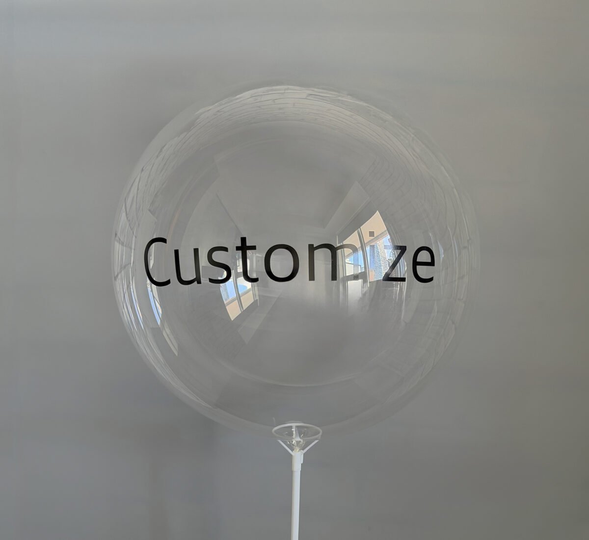 Personalized Bubble Balloon – 18”, 20”, 24”
