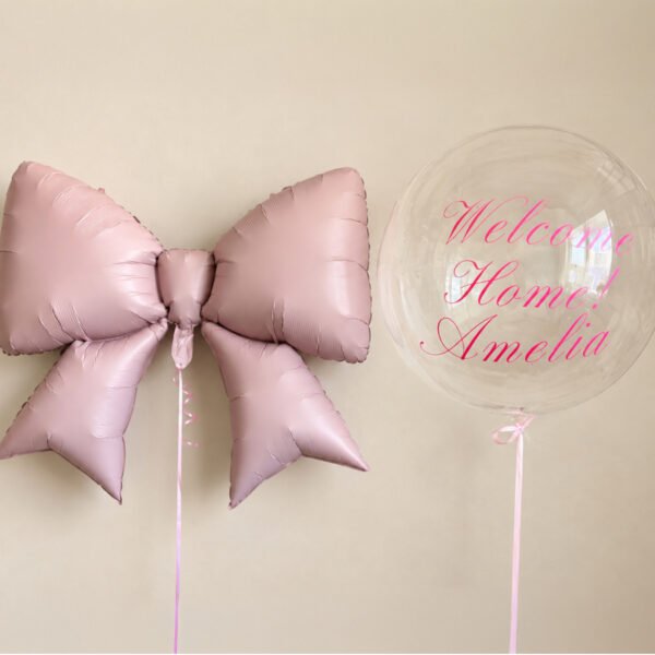 personalized-bow-balloon-set